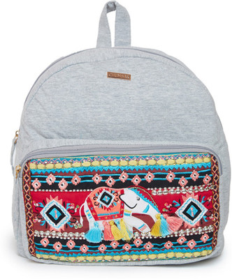 

Chumbak Elephant BK01 5 L Backpack(Grey)