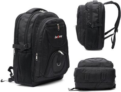 

LeeRooy MN-LeeRooy Nylon 30 Ltr Black Laptop Bag Backpack 25 L Laptop Backpack(Black)