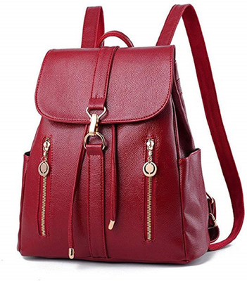 

VIUS Stylish ladies school bag, college bag, casual backpack 2.5 L Backpack(Red)