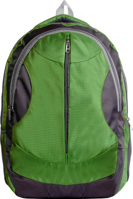 

EzeeLives 35 litres Large Sized(with Raincover) Casual Backpack Bag for School/College/Office 35 Laptop Backpack(Green, Grey)