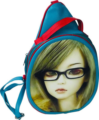 

Lelys Fashionable 1.5 L Backpack(Blue), Sky blue