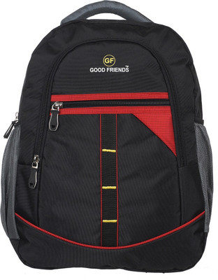 

Good Friends hi storage 15.6 L Laptop Backpack(Red)