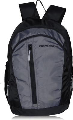 

Adamson Simple Model 28 L Backpack(Black), Black and grey