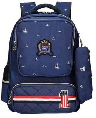 

KIDOMATE Cute Girl Print, Casual Day-Trip Bag(Age 3-8 Yrs) 22 L Backpack(Blue)