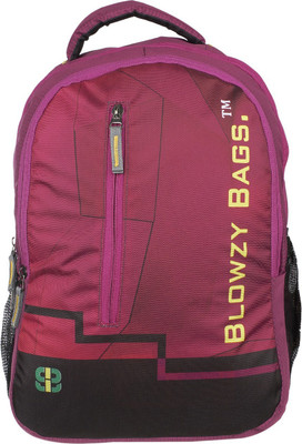 

Blowzy Lite weight Casual College 20 L Backpack(Red), Pink