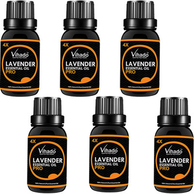 

VIHADO 100% pure and natural lavender oil 4X PRO (25 ML) (PACK OF 6)(25 ml)