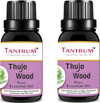 

TANTRUM 100% pure and natural thuja wood essential oil for skin (15m) (pack of 2)(15 ml)