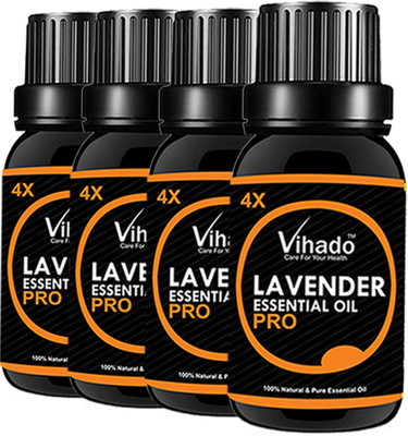 

VIHADO 100% pure and natural lavender oil 4X PRO (25 ML) (PACK OF 4)(25 ml)