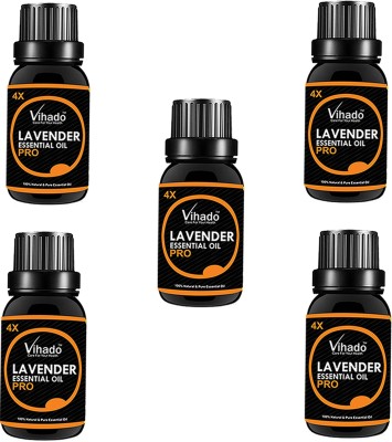 

VIHADO Lavender Healthy Essential oil 4X PRO (30 ML) (pack of 5)(30 ml)