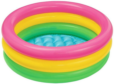 

Techhark 2 feet pool for baby Inflatable Pool(Multicolor)