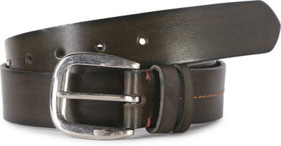 

Vittore Men Casual Green Genuine Leather Belt