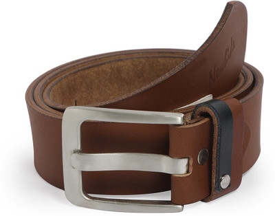 

Newhide Men Casual Brown Genuine Leather Belt