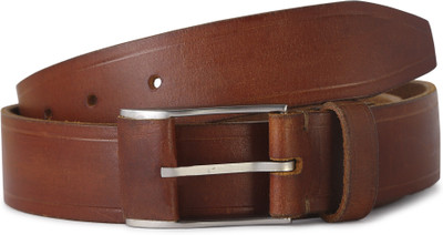 

Vittore Men Formal Brown Genuine Leather Belt, Tan