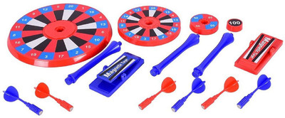 

Bestie Toys 4 Level Target Unique Magnetic Ejection Dart Board Game with Launcher and Darts Board Game Board Game