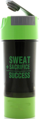 

GetSweat (MS-814) Smart Shaker 500 ml With Container 500ml (Green) 500 Shaker(Pack of 1, Green)