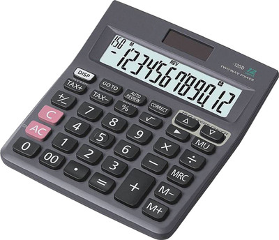 

Stylopunk J-120D Desktop Basic Calculator(12 Digit)