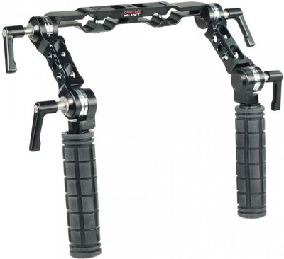 

CAMTREE Hunt 19mm/15mm Rosette Handle Set Comfortable Handgrip Support for Rod Rail, Camera Shoulder Rig Kit (CH-1915-RH) Camera Rig