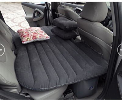 

Carbed DCV000 Inflatable Travel Car Bed Sofa with 2 Pillow and Air Pump for Back Seat Car Inflatable Bed(Superb)
