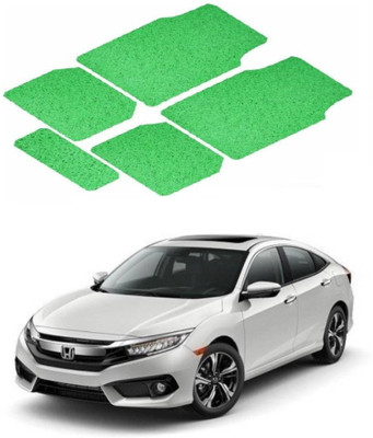 AUTOGARH PVC (Polyvinyl Chloride) Standard Mat For  Honda Civic(Black)