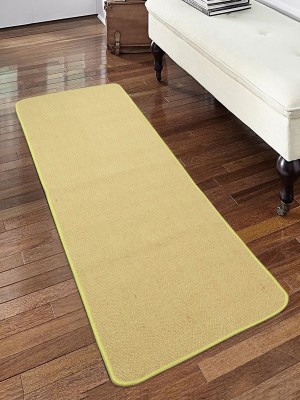 Saral Home Green Cotton Runner(2 ft,  X 6 ft, Rectangle)