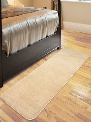 Saral Home Beige Polyester Runner(2 ft,  X 6 ft, Rectangle)