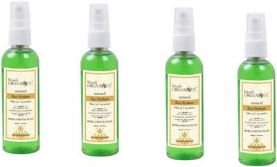 

Khadi Organique KhadiOrganique face freshner mint n cucumber -4(400 ml)