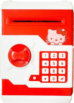 

eEdgestore Coin Bank (ATM) for kids Coin Bank(Red)