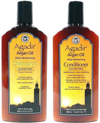 

Agadir Argan Oil Daily Shampoo + Conditioner "Combo Set" 12.4oz/366ml(Set of 1)