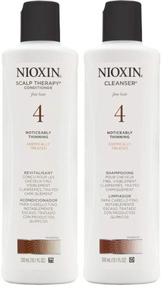 

Nioxin System #4 Cleanser Shampoo 10.1 oz. & Scalp Therapy Conditioner 10.1 oz. Duo Set(Set of 1)