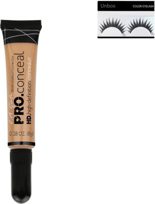 

unbox Combo set ofl concelaer & eyelashes (Set of 2)(Set of 2)