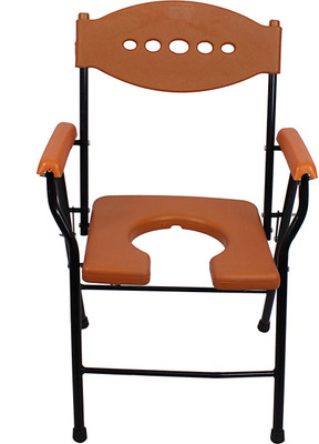 CLASORA Commode Shower Chair(Orange)