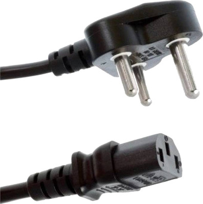 

Stylopunk 3 Pin Laptop Adapter Charger - (1 Meter/ 3.3 Feet - 3 Years Warranty) Power Cord(Black)