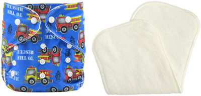 

Triple B Cloth diaper / Reusable Diaper New Adjustable All Sizes Baby Washable Cloth Diaper Nappies for Babies, 3 to 24 Months + ( 1 Pcs Microfiber Insert Pad ) - L - XL