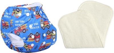 

Triple B Reusable Diaper New Adjustable Diaper All Sizes Baby Washable Cloth Diaper Nappies for Babies, 3 to 24 Months + ( 1 Pcs Microfiber Insert Pad ) - L - XL