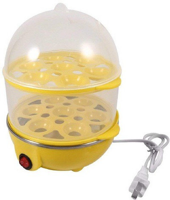 

Y S TRADERS Multi-Function Electric 2 Layer Egg Boiler Cooker & Steamer 14 Egg Cooker HTM-05 Egg Cooker(14 Eggs)