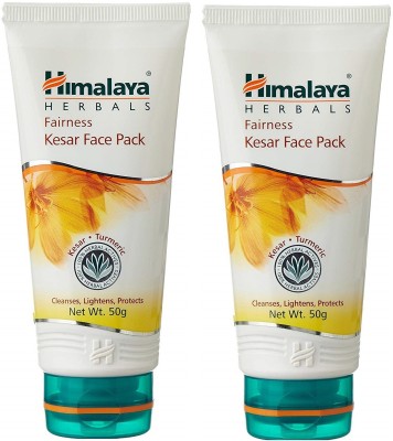 HIMALAYA Herbals Kesar Face Pack 50g With Turmeric (Pack of 2)(50 g)