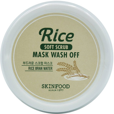 

Skinfood Facial Mask Rice Wash Off - 3.52 Oz(0.01 g)