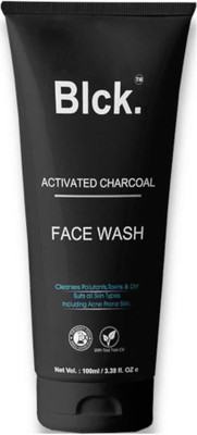 

BLCK Activated Charcoal Face Wash with Tea Tree Oil for Pimple/acne Control and Clear Glowing Skin Face Wash(100 ml)