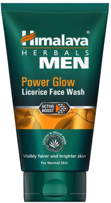 

Himalaya Men Power Glow Licorice Face 100g with Active Boost Effect Face Wash(100 g)