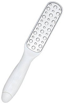

Bueno Double Side Pedicure Brush For Salon And Parlour, Foot Brush For Removing Dead Skin For Men And Women, Home Use, Pack Of 1(White)
