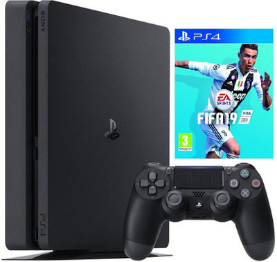 

Sony PlayStation 4 Slim New 1 TB GB with Fifa 19(Black)