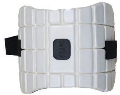 

oms Intense Shoc Moulded  Cricket Chest Guard (Men's, Black, White) Cricket Chest Guard(, White