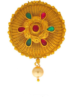 

Anuradha Art Jewellery Traditional Ambada Pin Bun Clip(Gold)