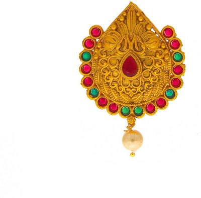 

Anuradha Art Jewellery Traditional Ambada Pin Bun Clip(Gold)
