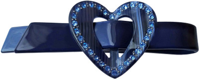 

Shreya Collection Blue Colour Hair Ponytail Barrette Clutcher Clip Alligator Buckle - 10056.18 Hair Clip(Blue)