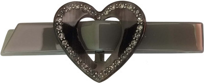 

Shreya Collection Black Colour Hair Ponytail Barrette Clutcher Clip Alligator Buckle - 10056.23 Hair Clip(Black)
