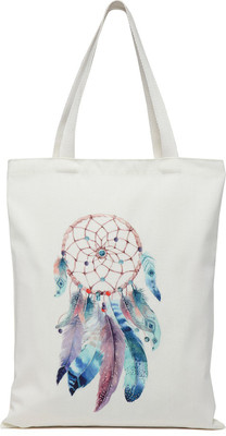 

The House of Tara Tote(White, Blue), Blue;white