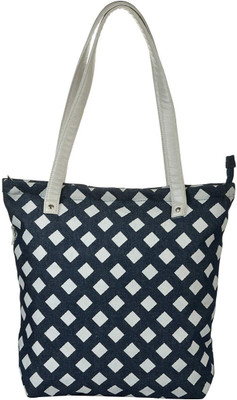 

Pickpocket Tote(Blue, White)