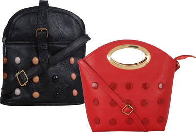 

Element cart Sling Bag(Red, Black), Black;red