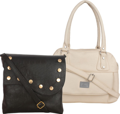 

Element Cart Shoulder Bag(Black, White)